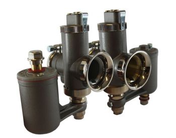 Carburettor set for a Vincent Black Shadow 1949-54