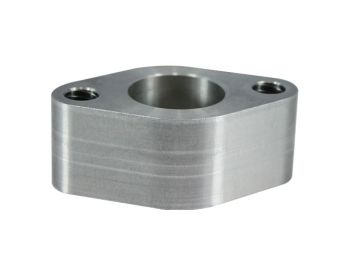 Aluminium Spacer Block 1" bore 1" Thickness