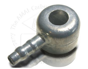 Banjo - Single Metal - To suit 1/4" fuel pipe